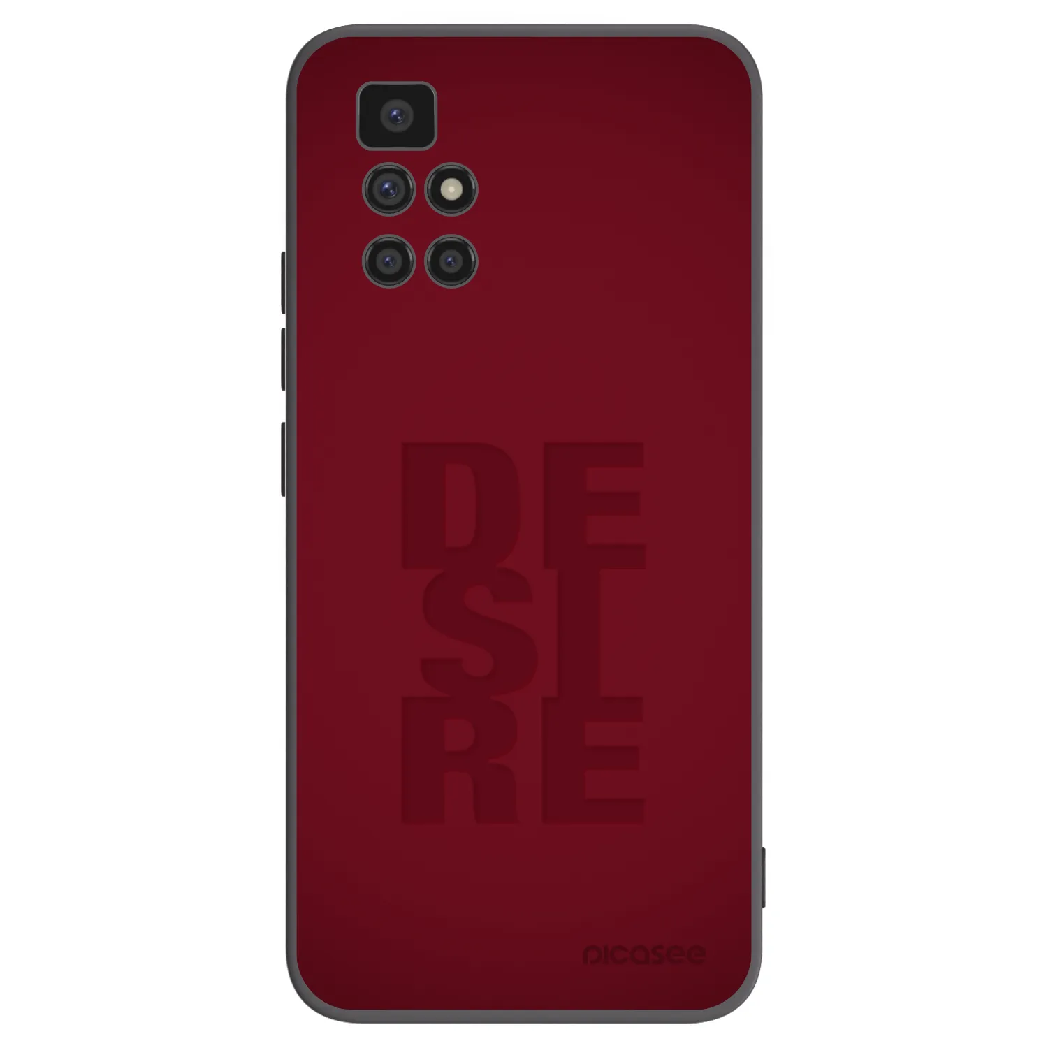 Silikónový čierny obal pre Xiaomi Redmi 10 (2022) - Desire