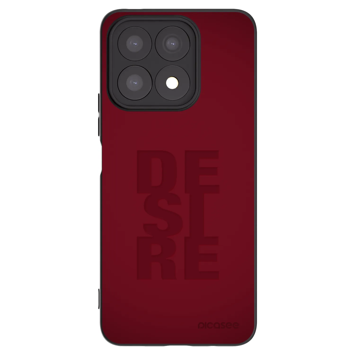 Picasee silikónový čierny obal pre Honor X8a - Desire