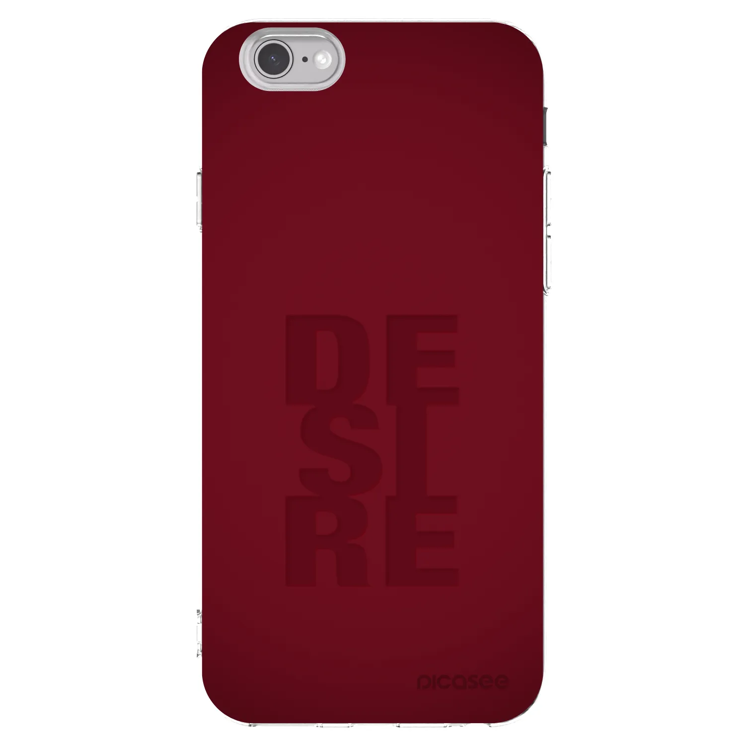 Silikónový prehľadný obal pre Apple iPhone 6/6S - Desire