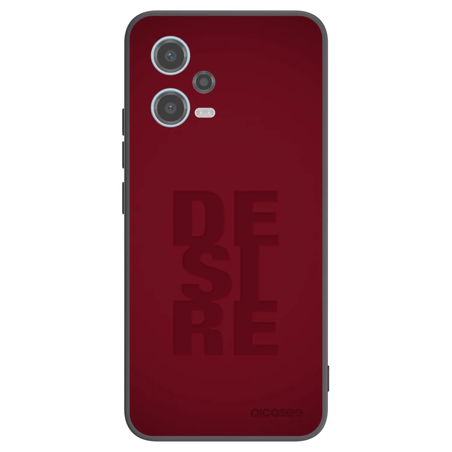 Picasee silikónový čierny obal pre Xiaomi Redmi Note 12 5G - Desire