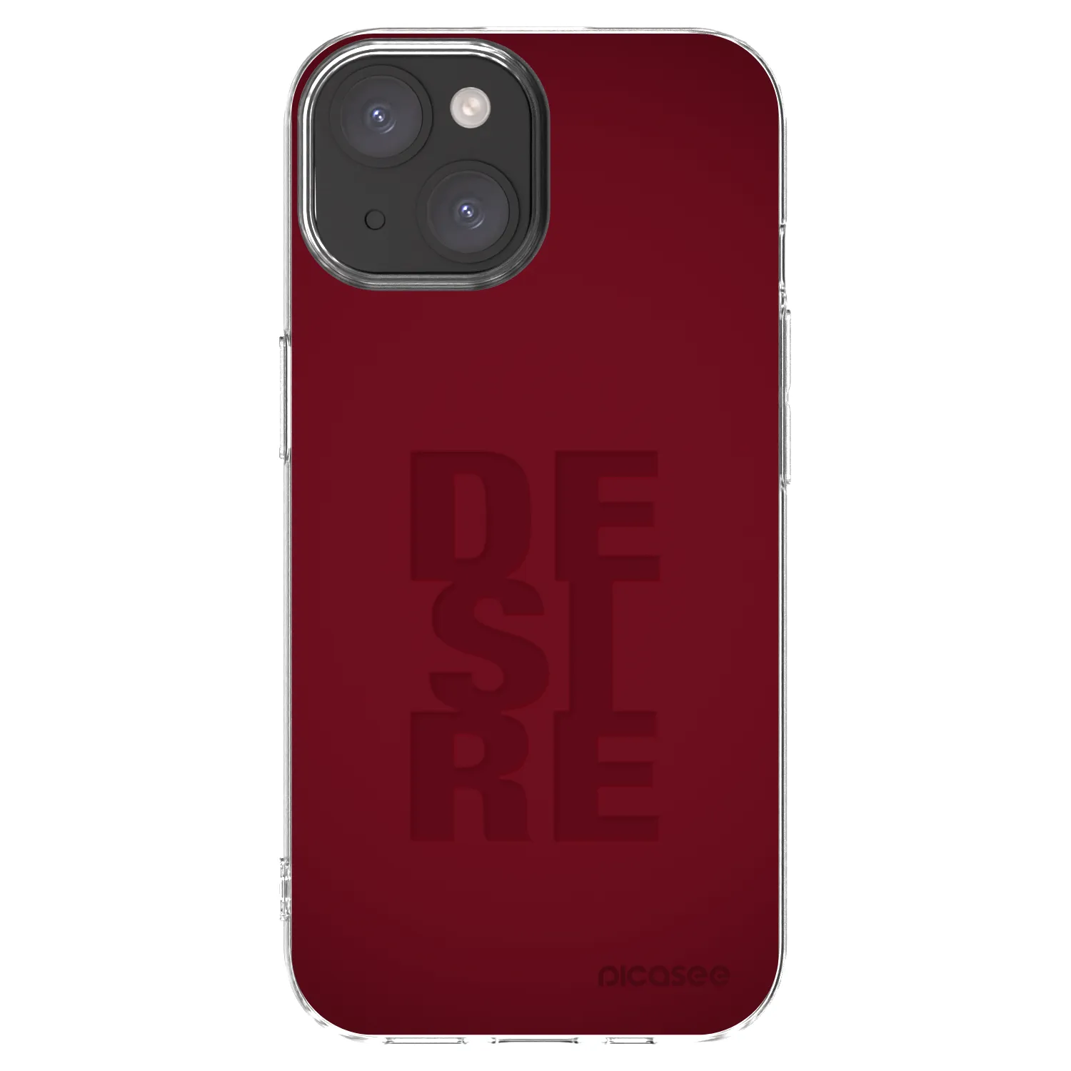 Silikónový prehľadný obal pre Apple iPhone 15 - Desire