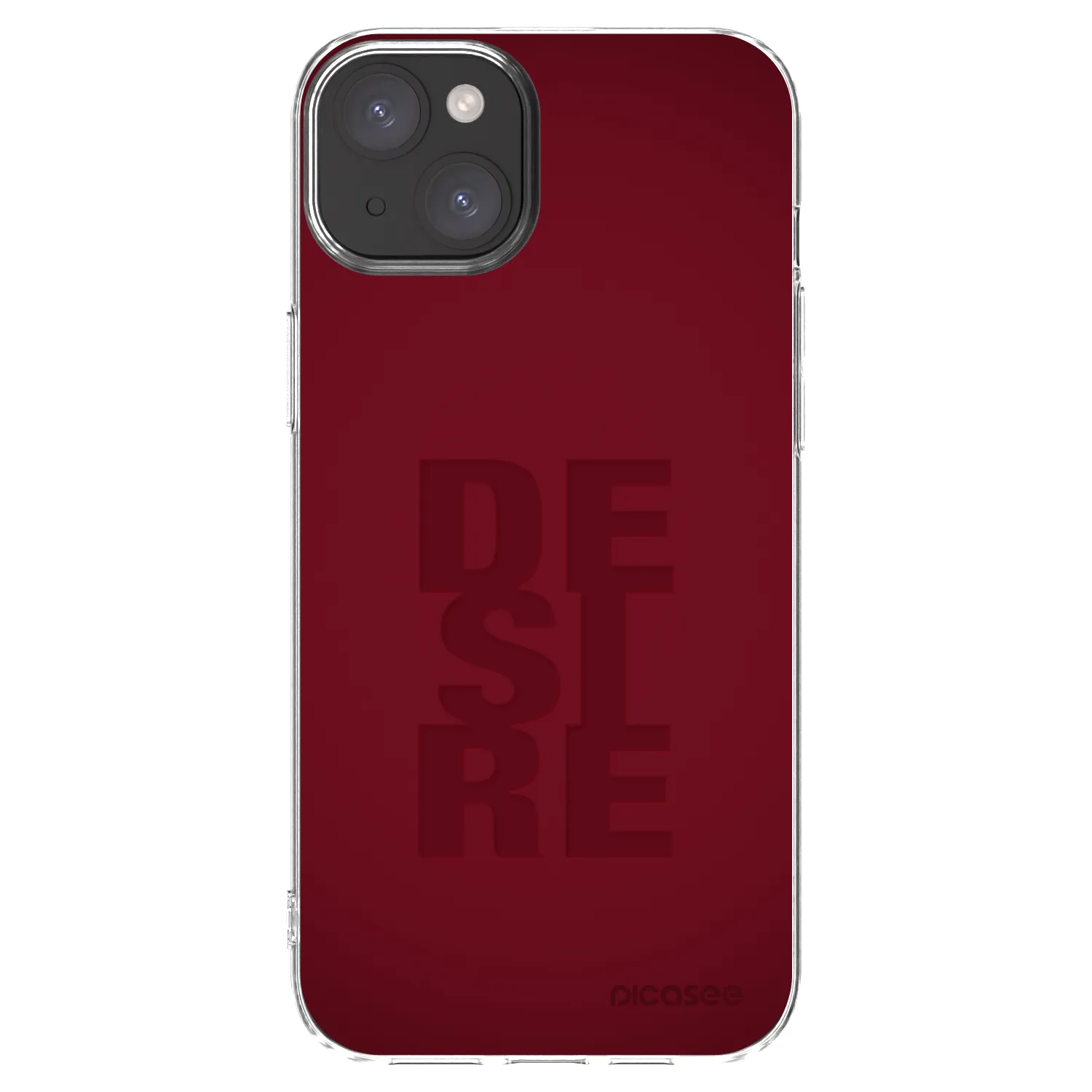 Silikónový prehľadný obal pre Apple iPhone 15 Plus - Desire