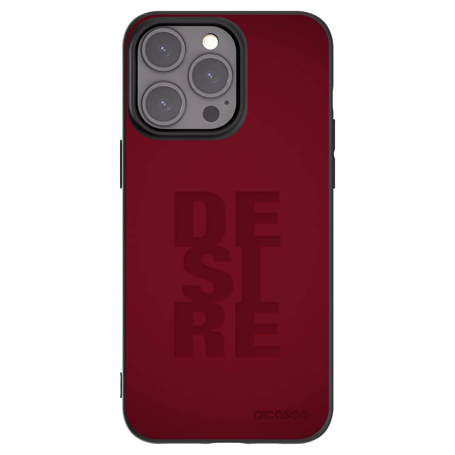 Silikónový čierny obal pre Apple iPhone 15 Pro Max - Desire