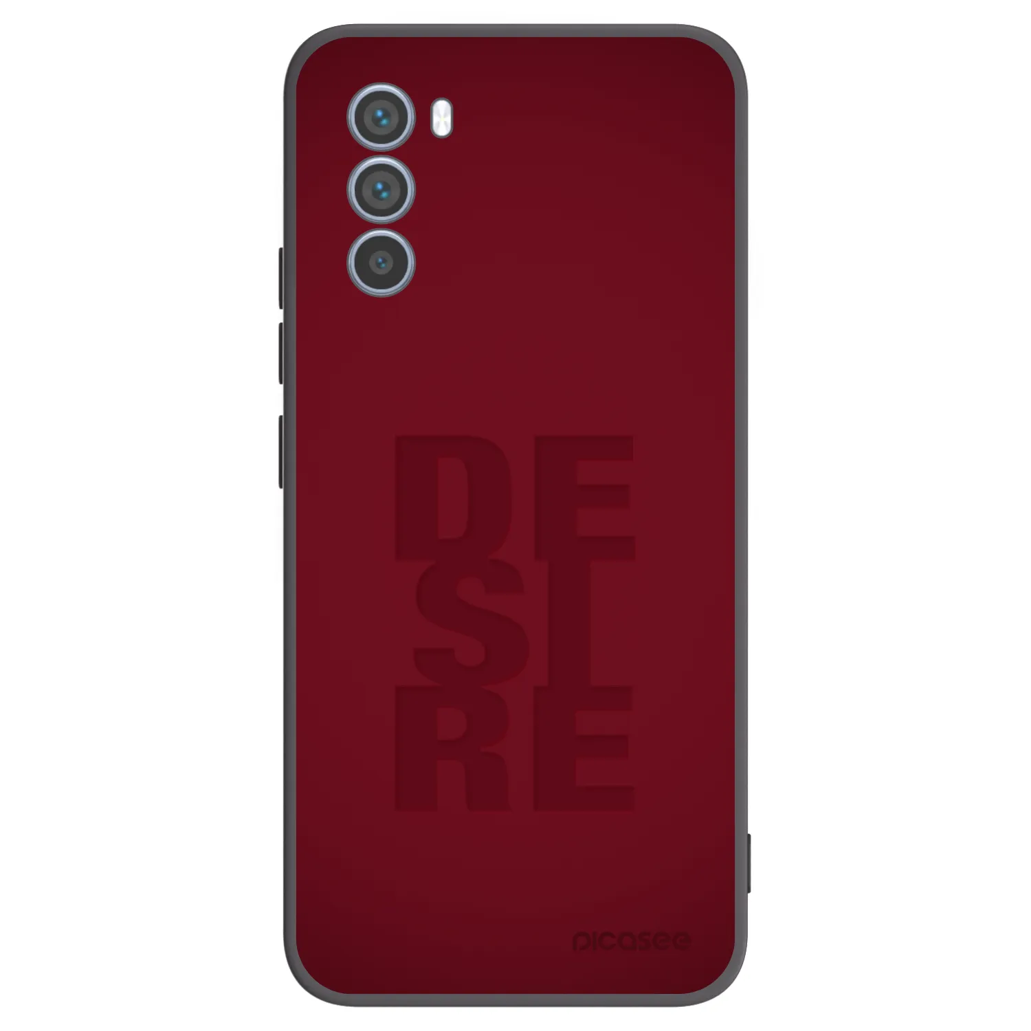 Picasee silikónový čierny obal pre Motorola Moto G62 - Desire