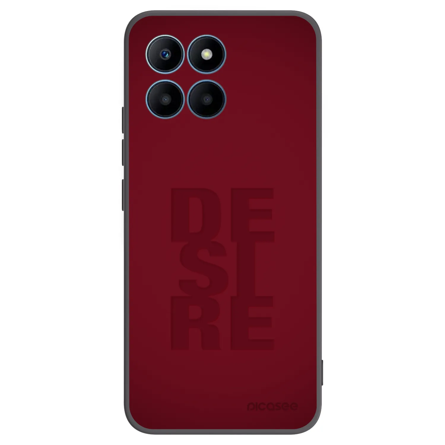 Picasee silikónový čierny obal pre Honor 70 Lite - Desire