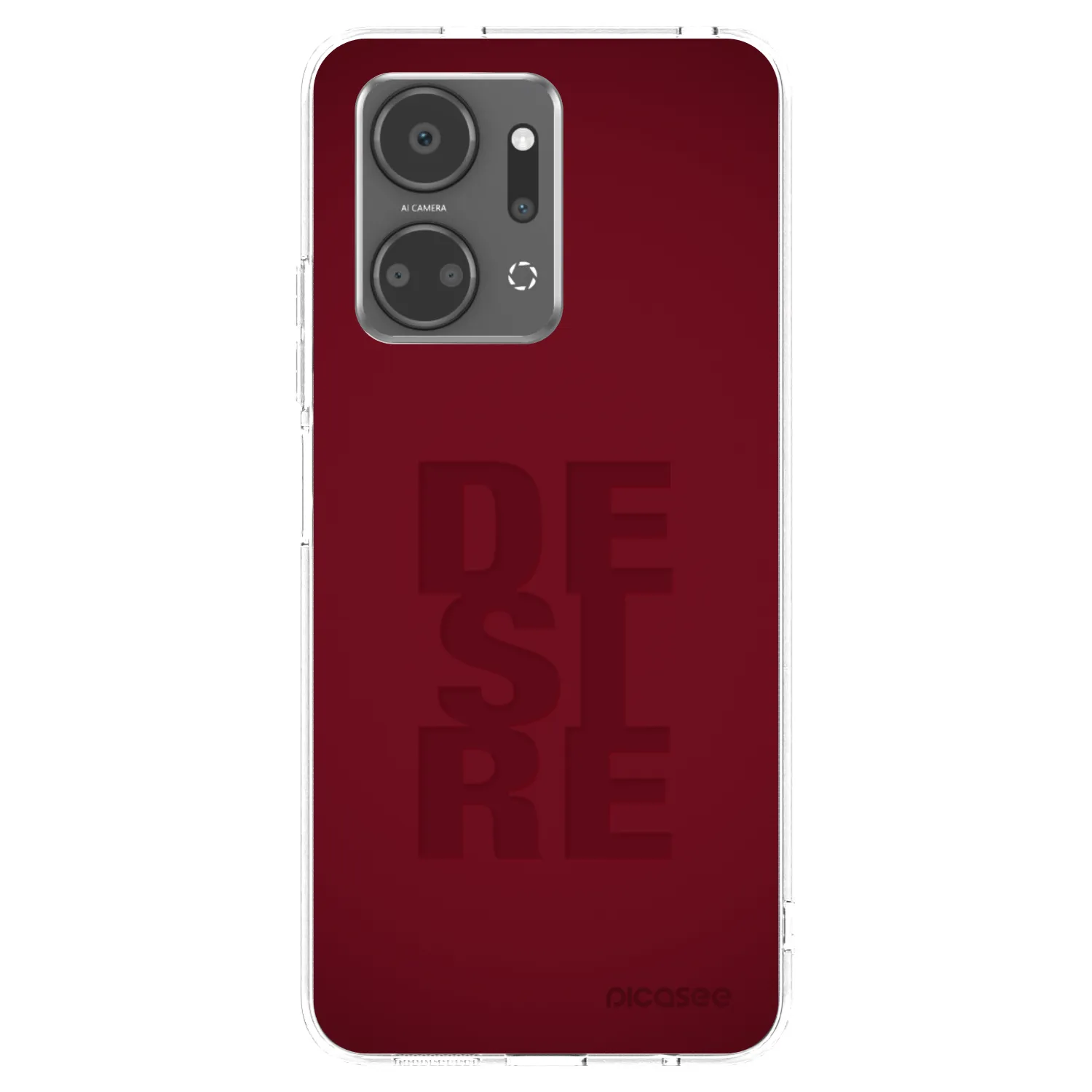 Picasee silikónový prehľadný obal pre Honor X7a - Desire