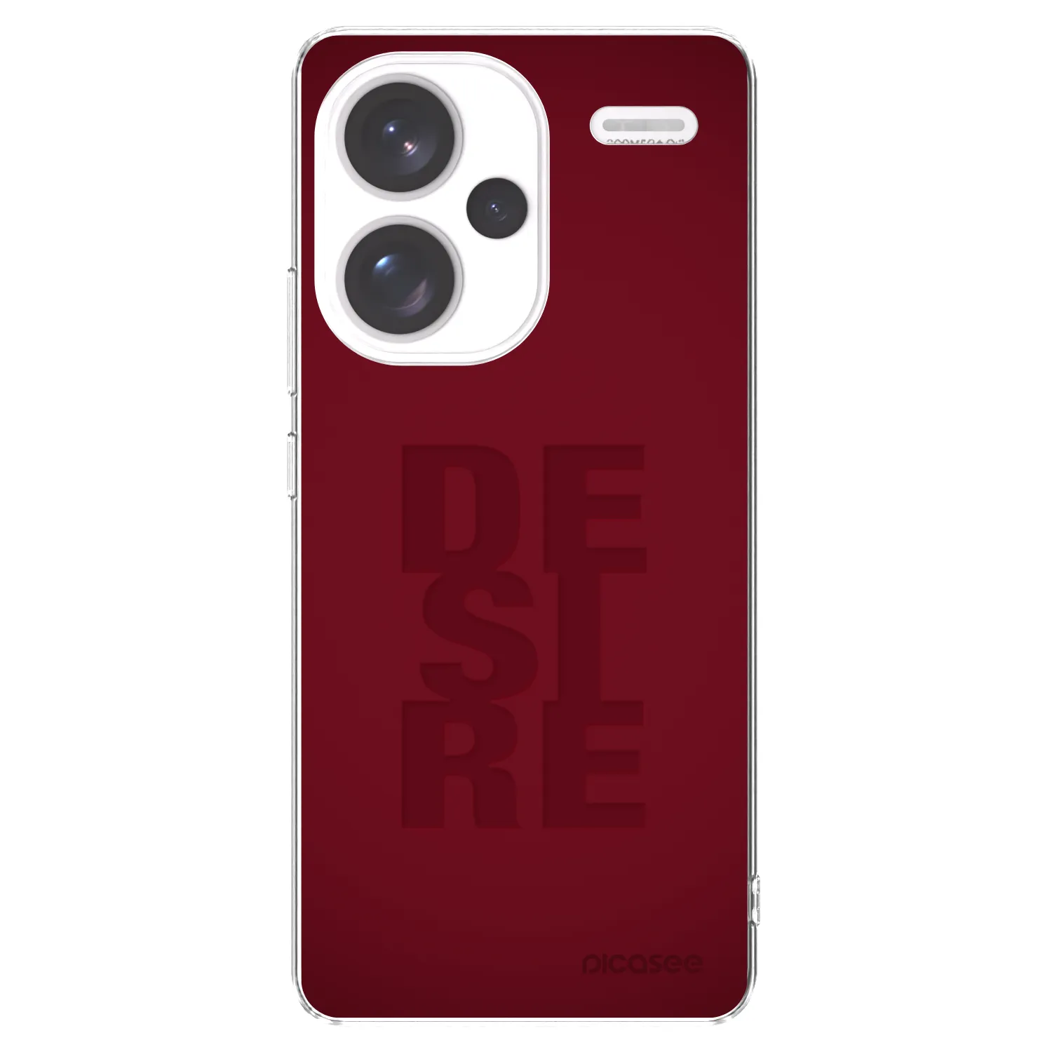 Silikónový prehľadný obal pre Xiaomi Redmi Note 13 Pro+ 5G - Desire