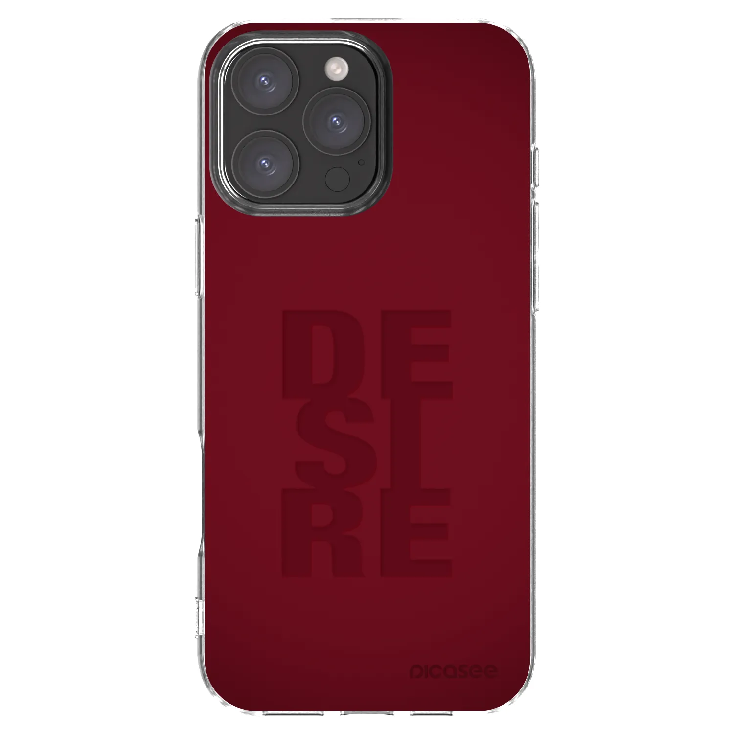 Silikónový prehľadný obal pre Apple iPhone 16 Pro Max - Desire