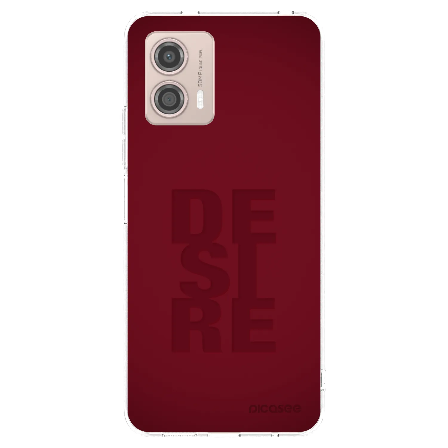 Silikónový prehľadný obal pre Motorola Moto G53 5G - Desire