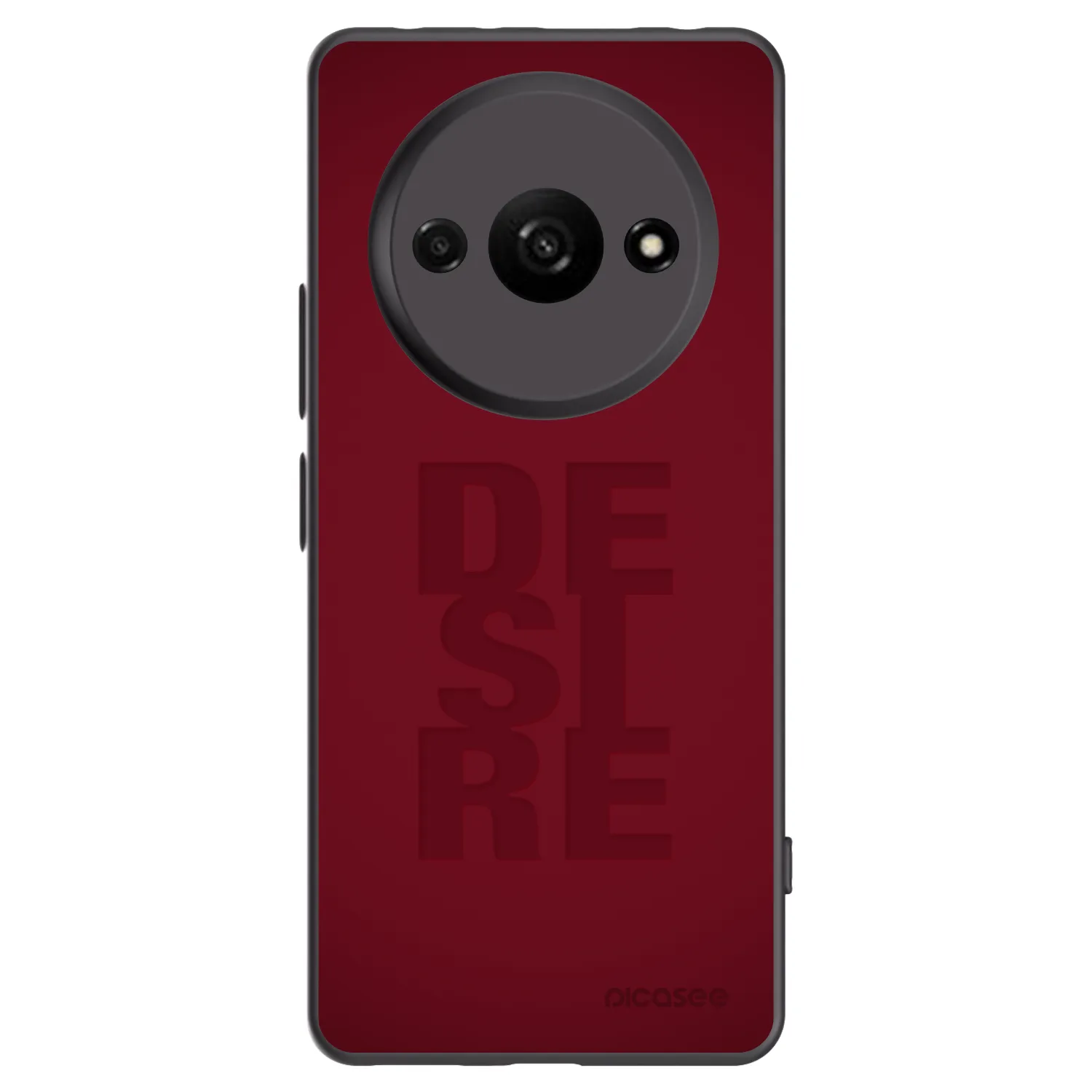Silikónový čierny obal pre Xiaomi Redmi A3 - Desire