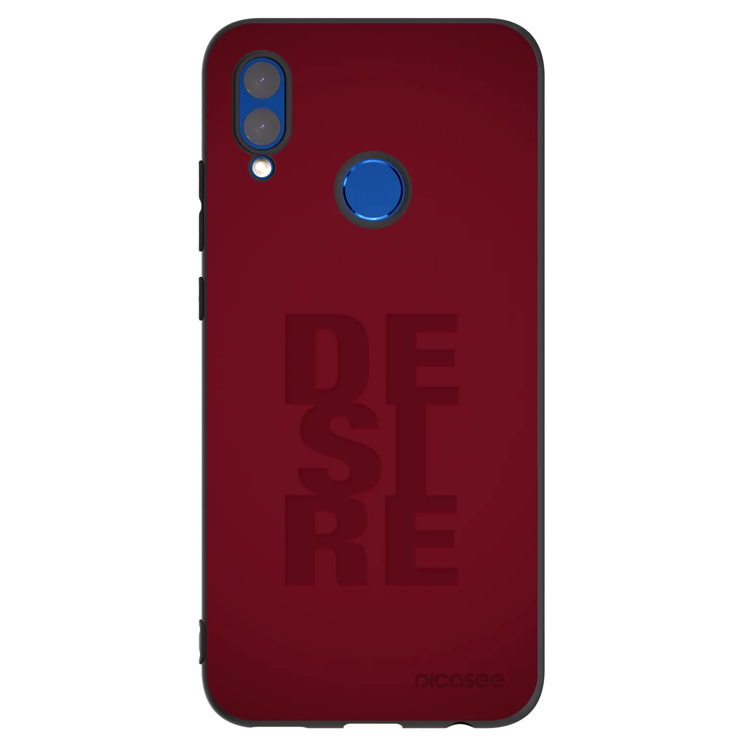Picasee silikónový čierny obal pre Huawei P Smart 2019 - Desire
