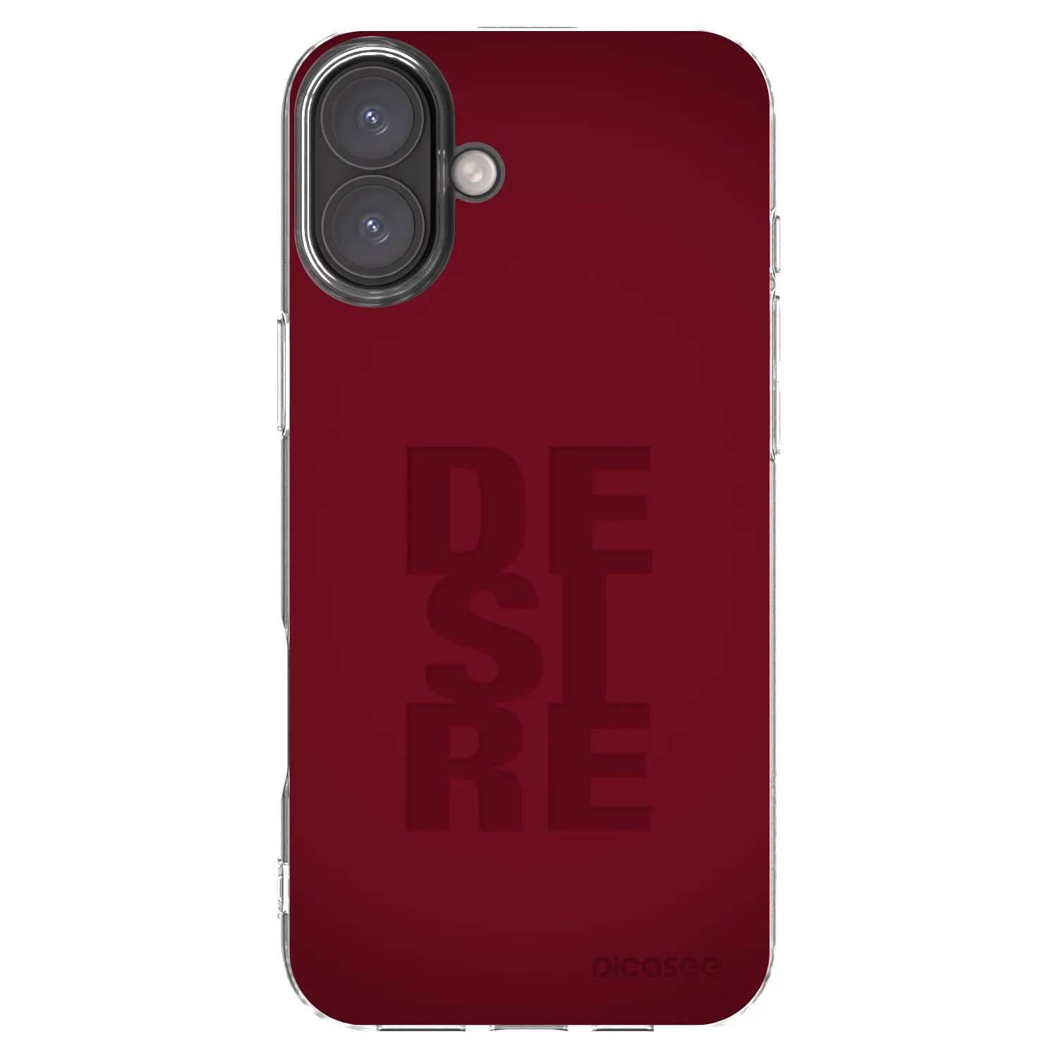 Picasee silikónový prehľadný obal pre Apple iPhone 16 Plus - Desire
