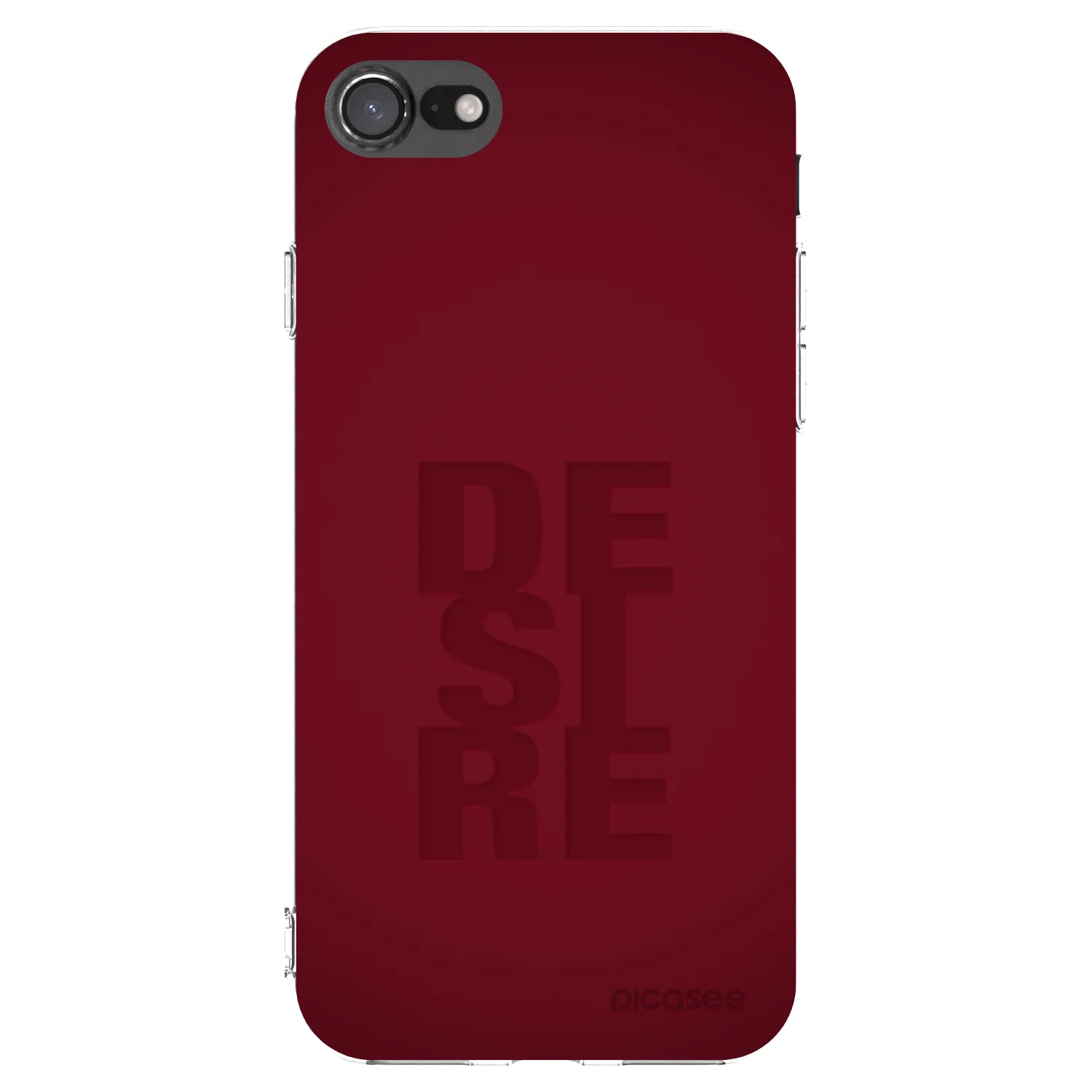 Picasee silikónový prehľadný obal pre Apple iPhone 7 - Desire