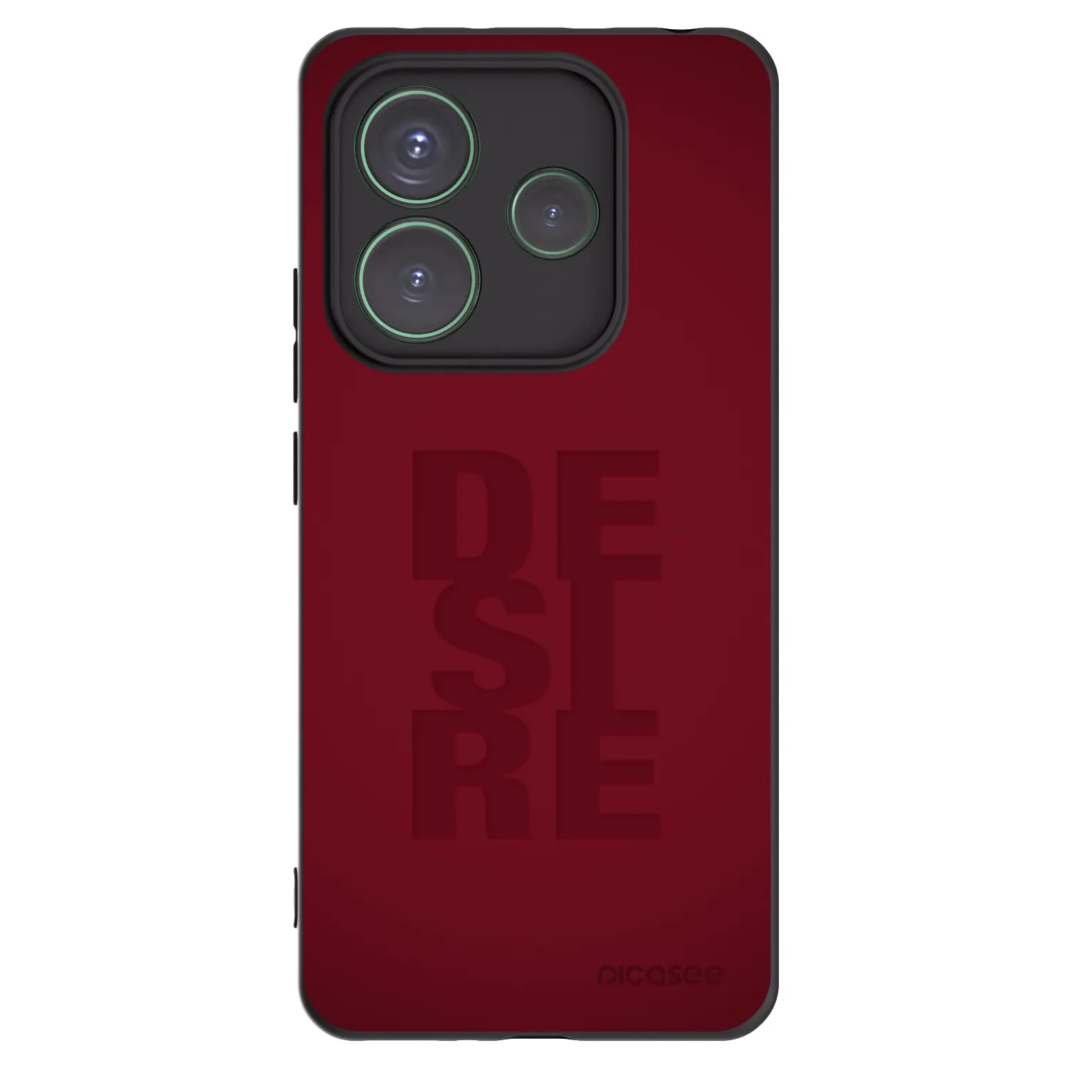 Silikónový čierny obal pre Xiaomi Redmi Note 14 5G - Desire