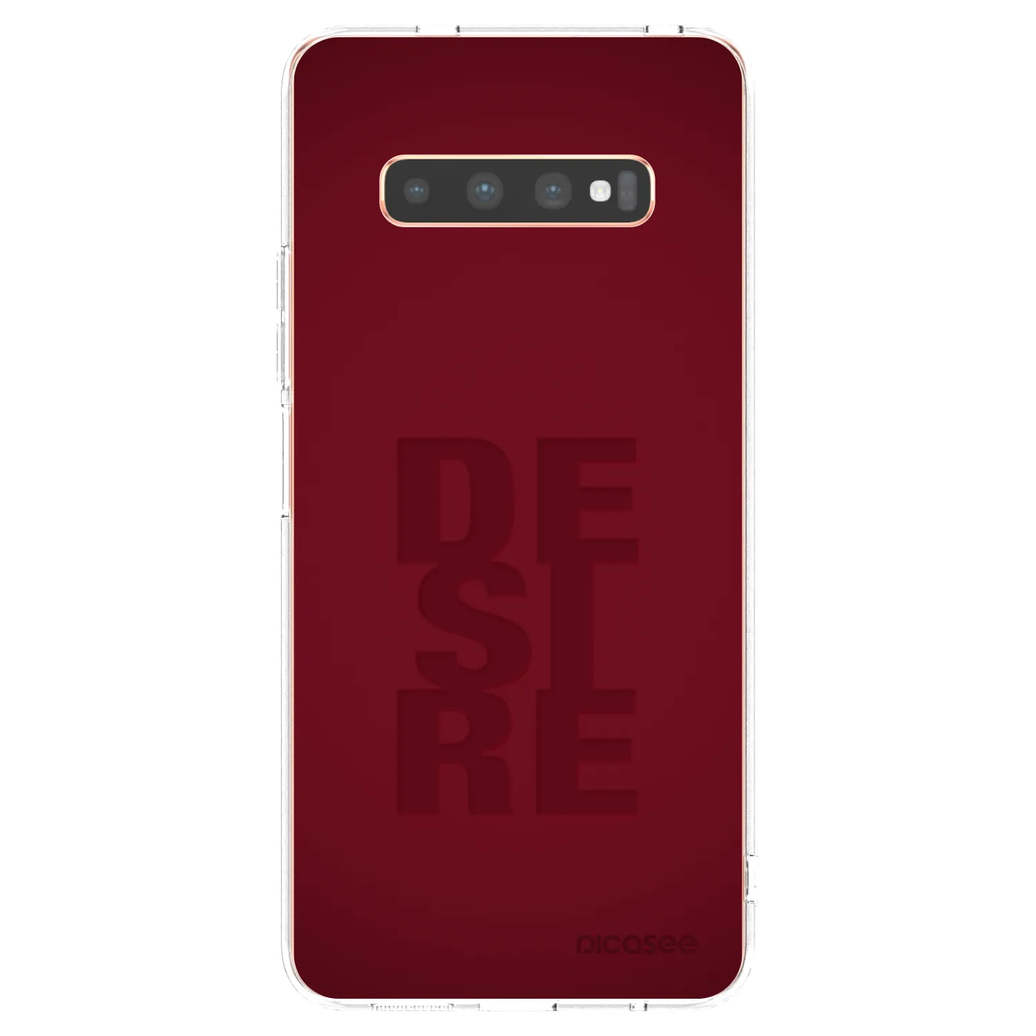 Picasee silikónový prehľadný obal pre Samsung Galaxy S10 Plus G975 - Desire