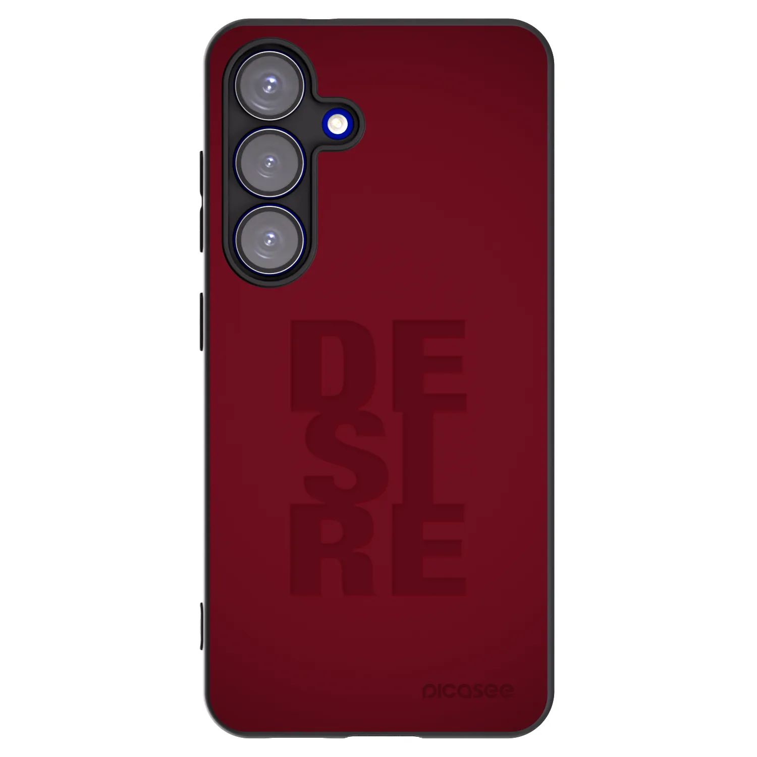 Picasee silikónový čierny obal pre Samsung Galaxy S25 5G - Desire
