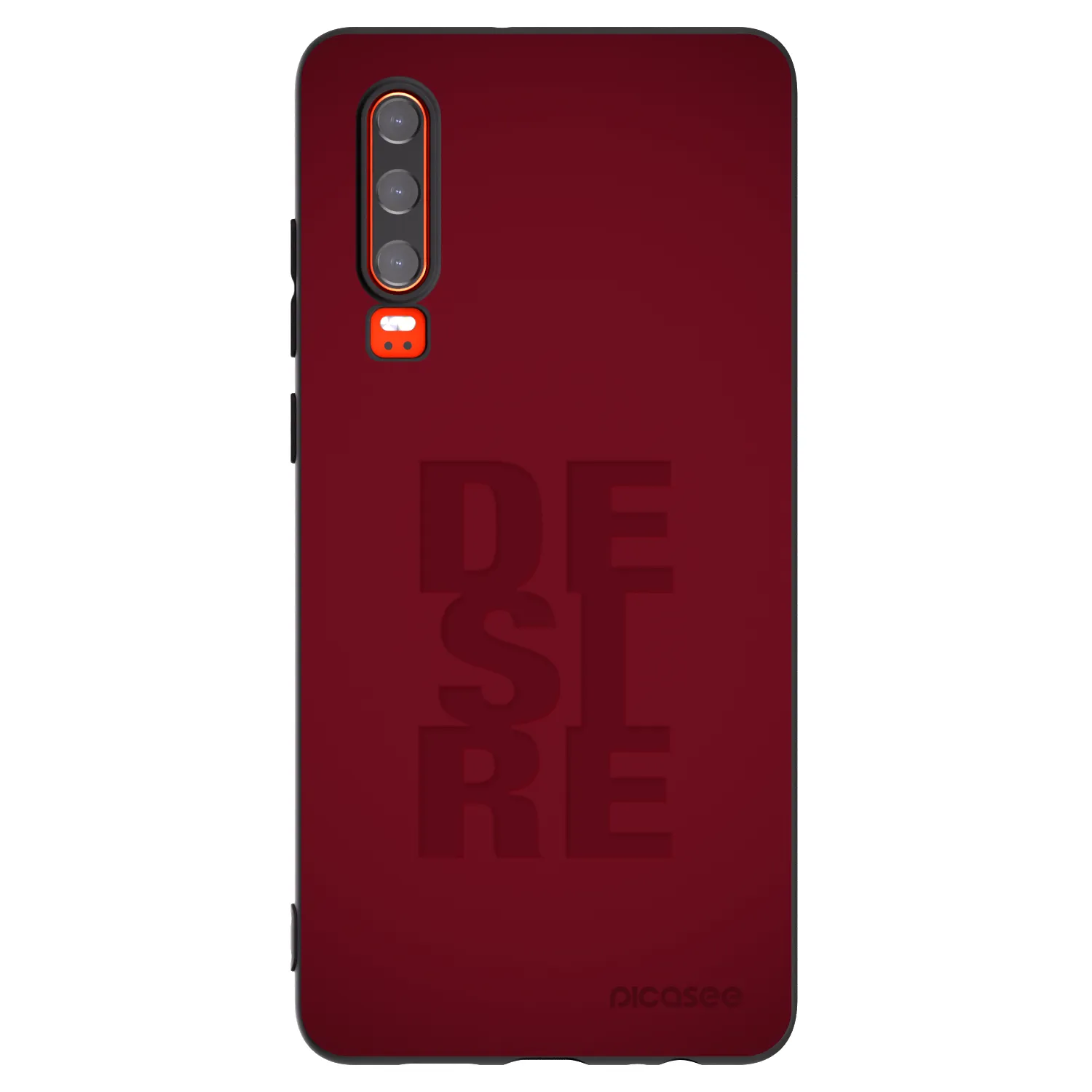 Picasee silikónový čierny obal pre Huawei P30 - Desire