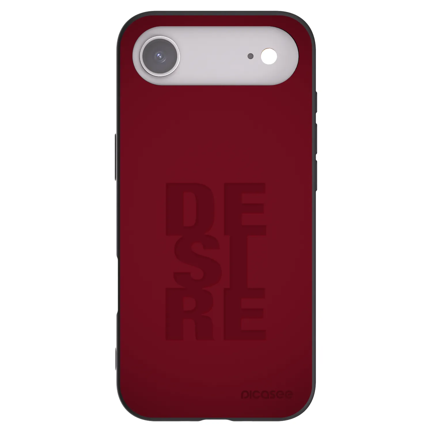 Silikónový čierny obal pre Apple iPhone Air - Desire