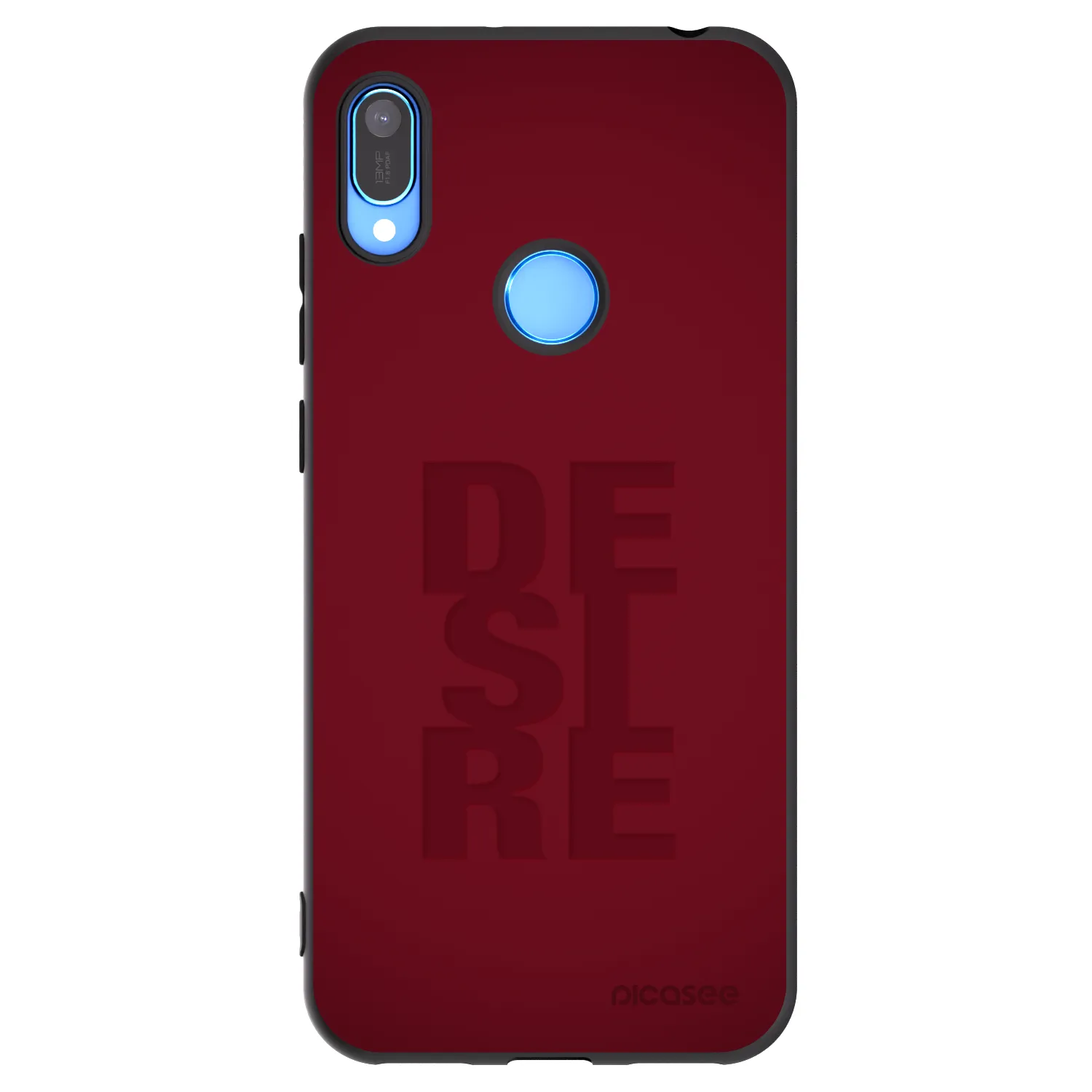 Picasee silikónový čierny obal pre Huawei Y6 2019 - Desire