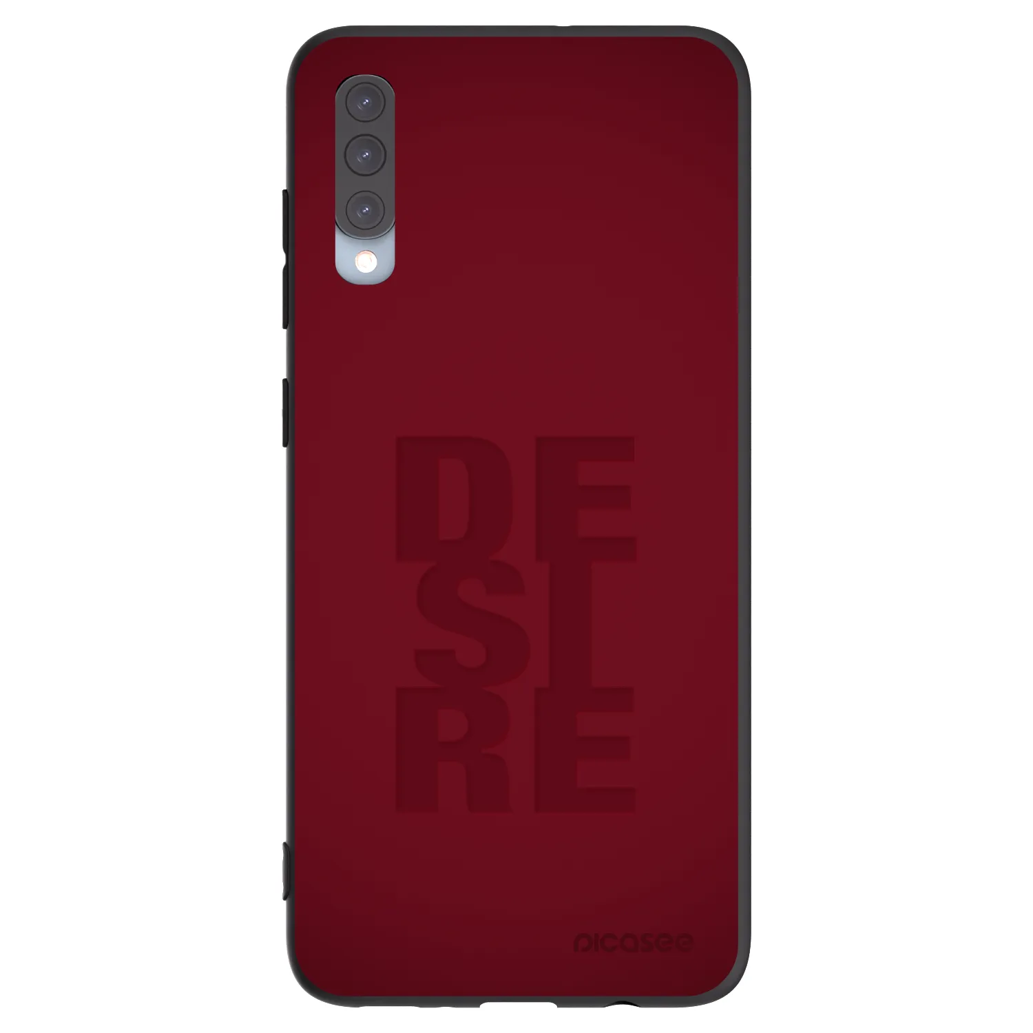Picasee silikónový čierny obal pre Samsung Galaxy A70 A705F - Desire