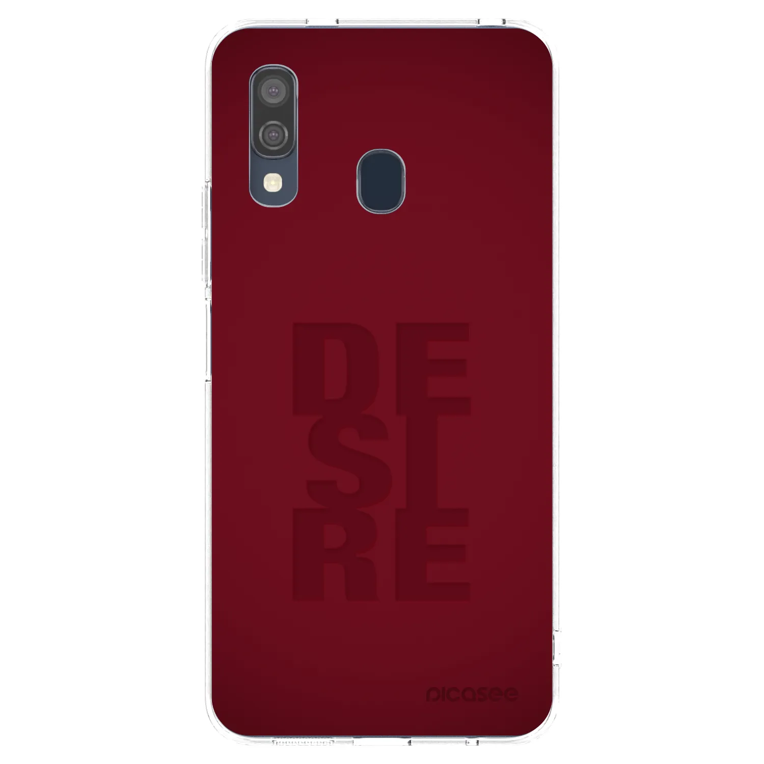 Picasee silikónový prehľadný obal pre Samsung Galaxy A40 A405F - Desire