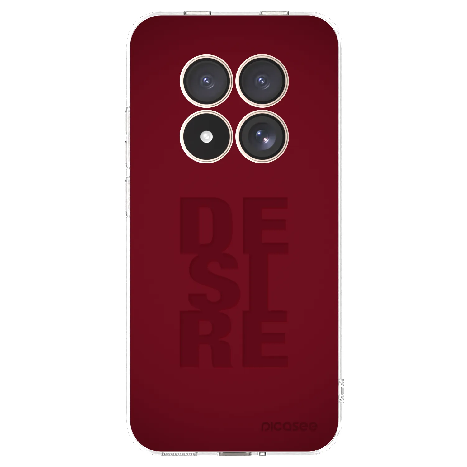 Picasee silikónový prehľadný obal pre Xiaomi Redmi Note 15 Pro 4G - Desire