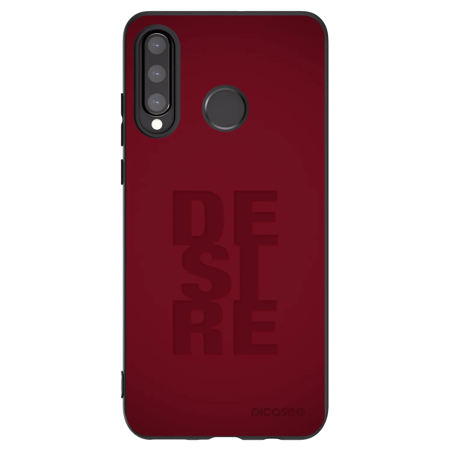 Picasee silikónový čierny obal pre Huawei P30 Lite - Desire