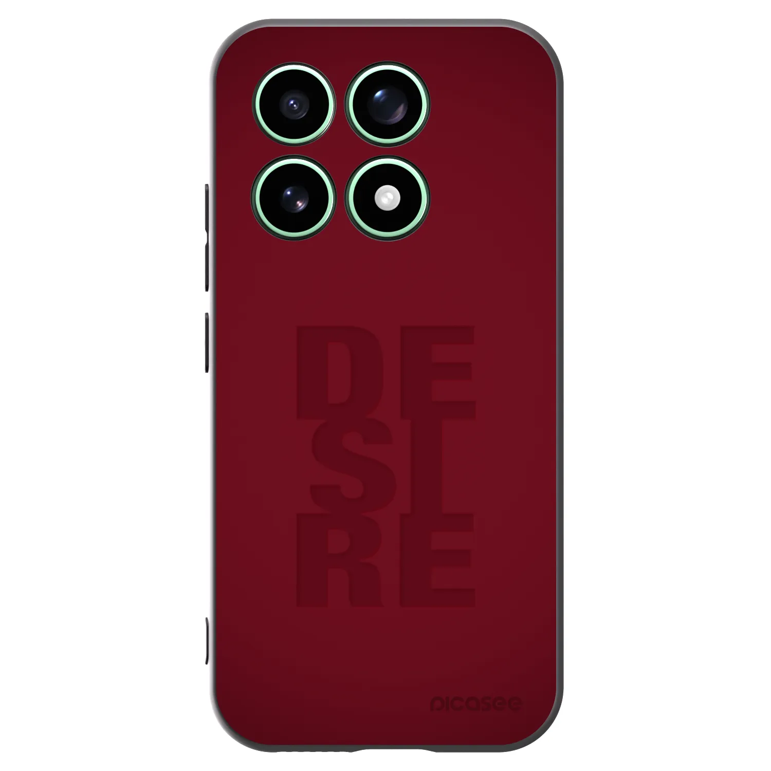 Silikónový čierny obal pre Xiaomi 17 - Desire