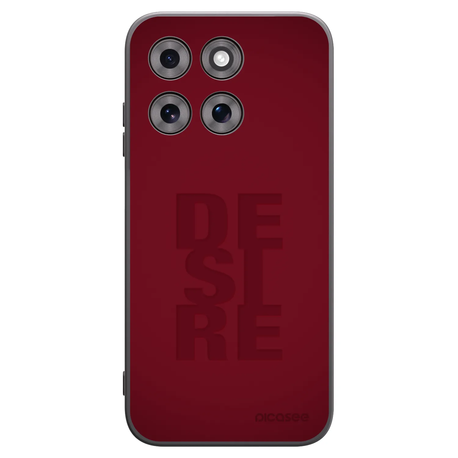 Picasee silikónový čierny obal pre Motorola Moto G77 - Desire