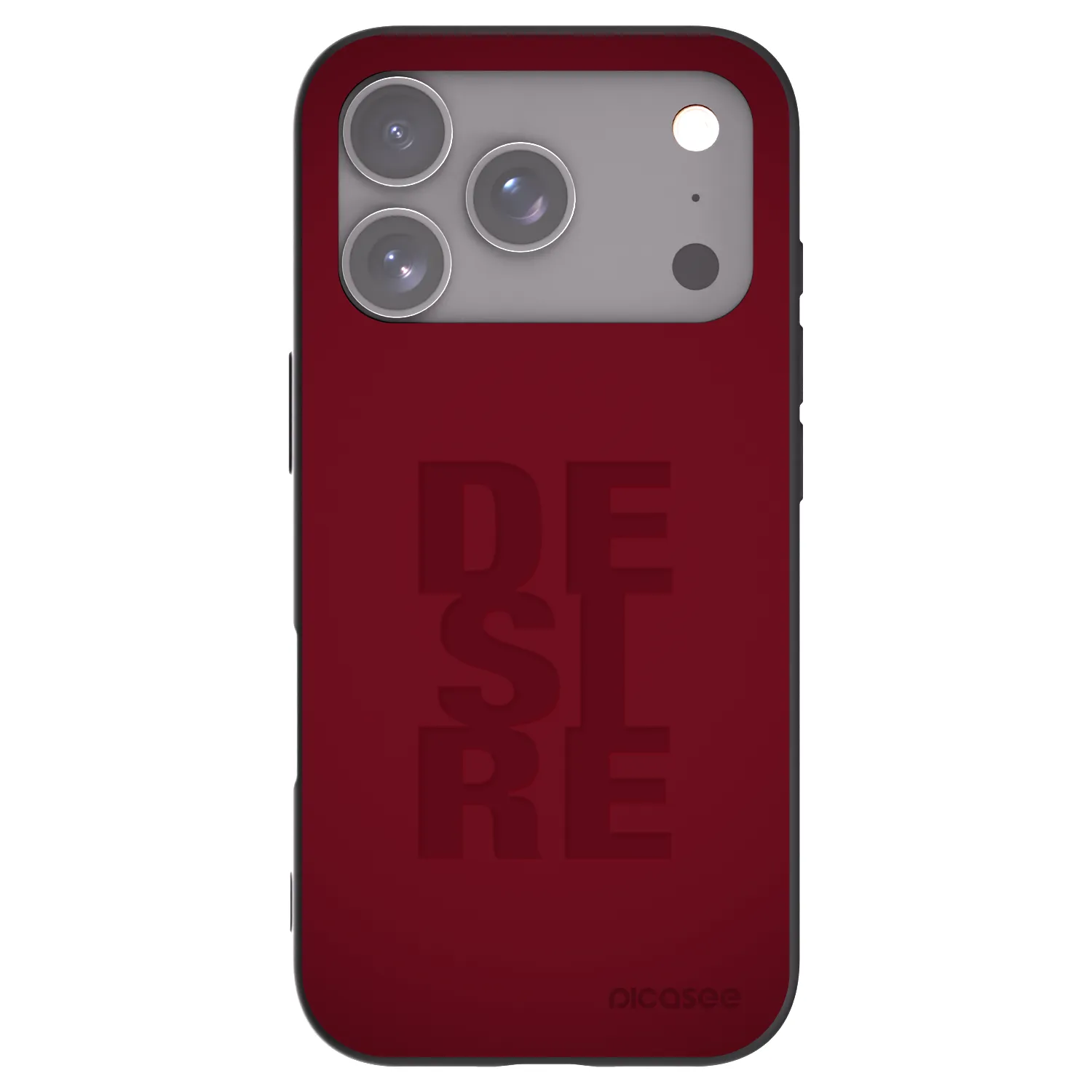 Picasee silikónový čierny obal pre Apple iPhone 18 Pro - Desire