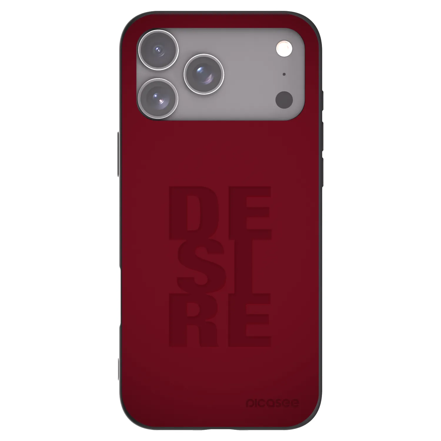 Picasee silikónový čierny obal pre Apple iPhone 18 Pro Max - Desire