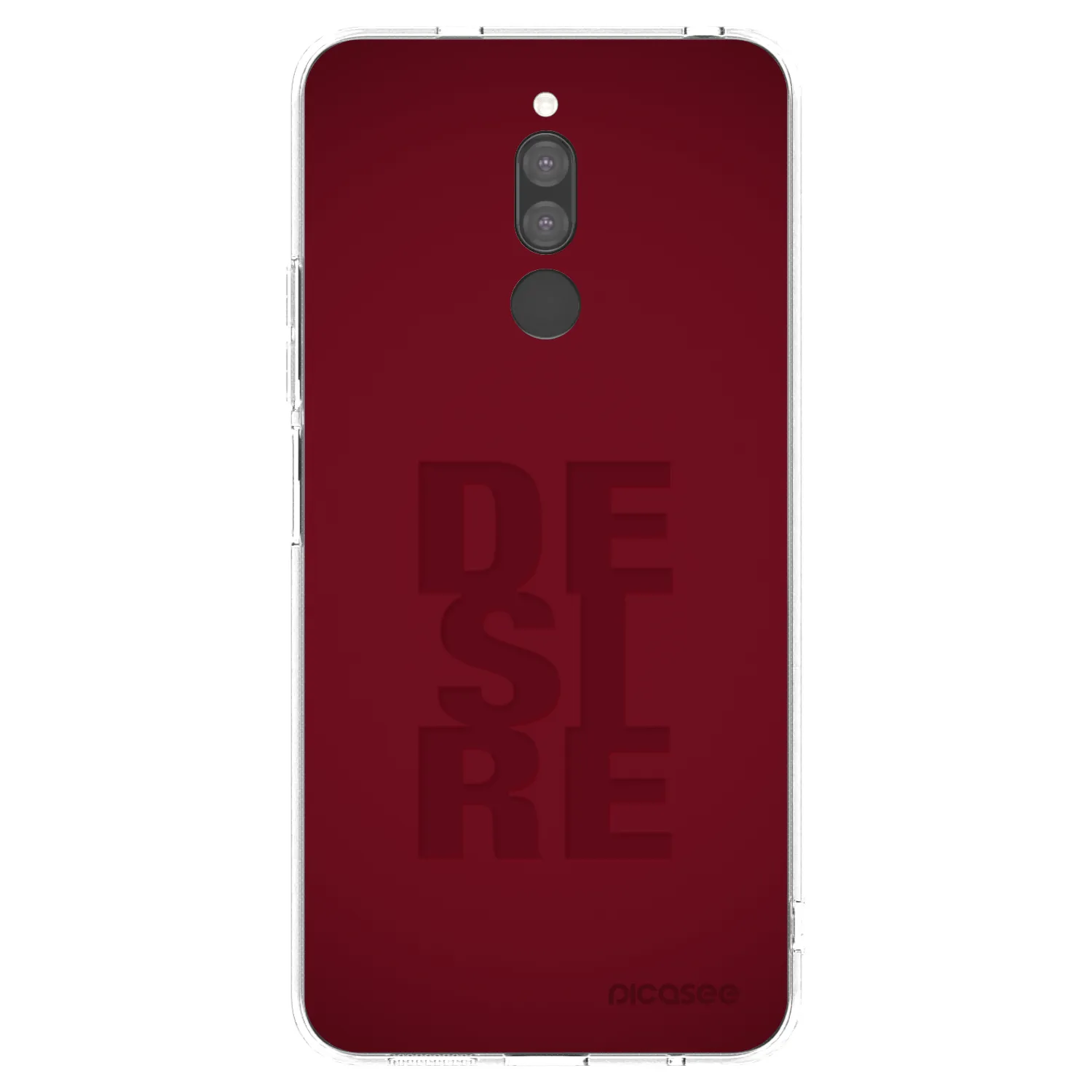 Silikónový prehľadný obal pre Xiaomi Redmi 8 - Desire