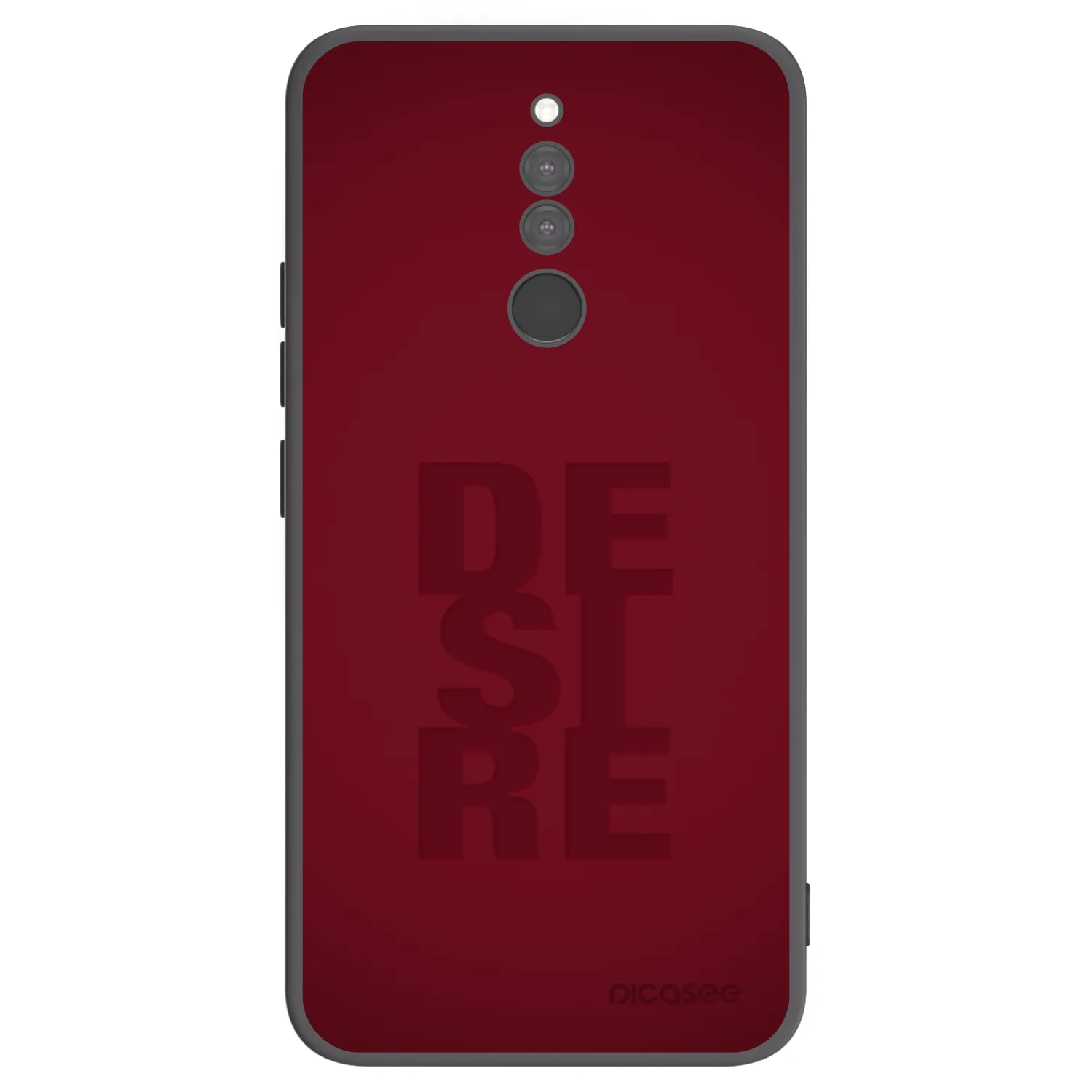 Picasee silikónový čierny obal pre Xiaomi Redmi 8 - Desire