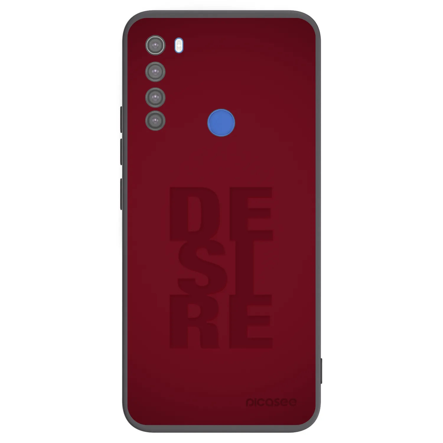 Picasee silikónový čierny obal pre Xiaomi Redmi Note 8T - Desire