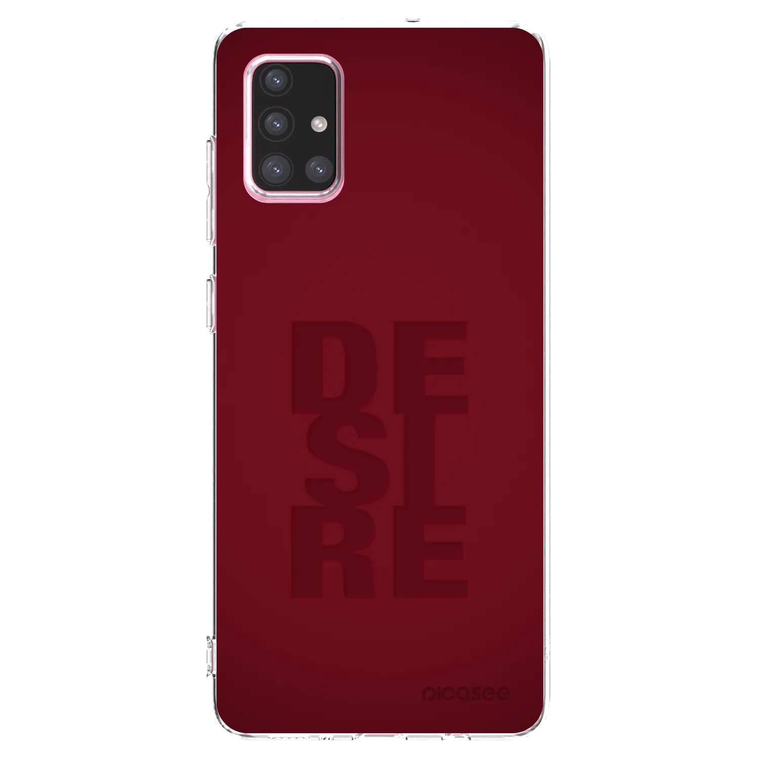 Silikónový prehľadný obal pre Samsung Galaxy A71 A715F - Desire