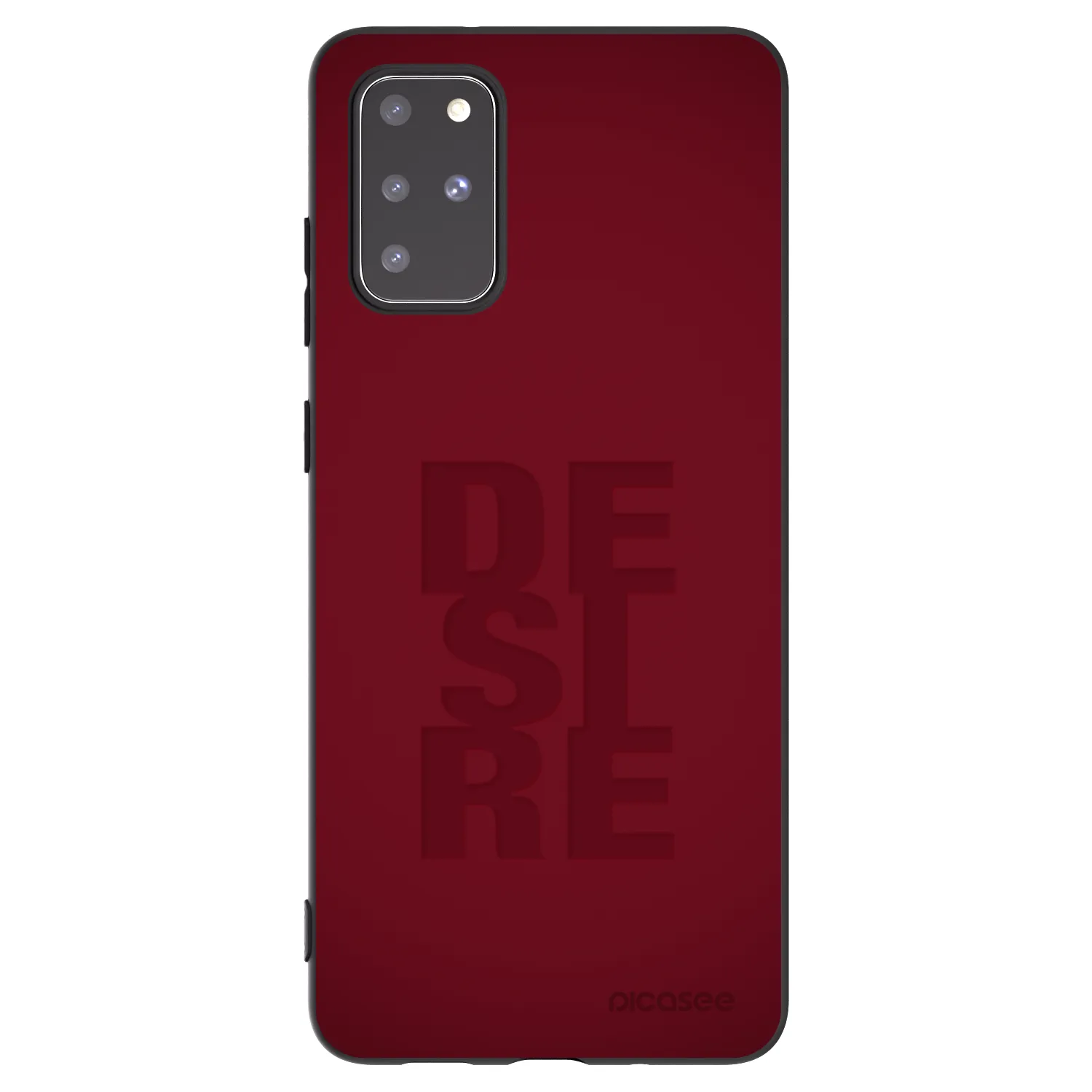 Picasee silikónový čierny obal pre Samsung Galaxy S20+ G985F - Desire