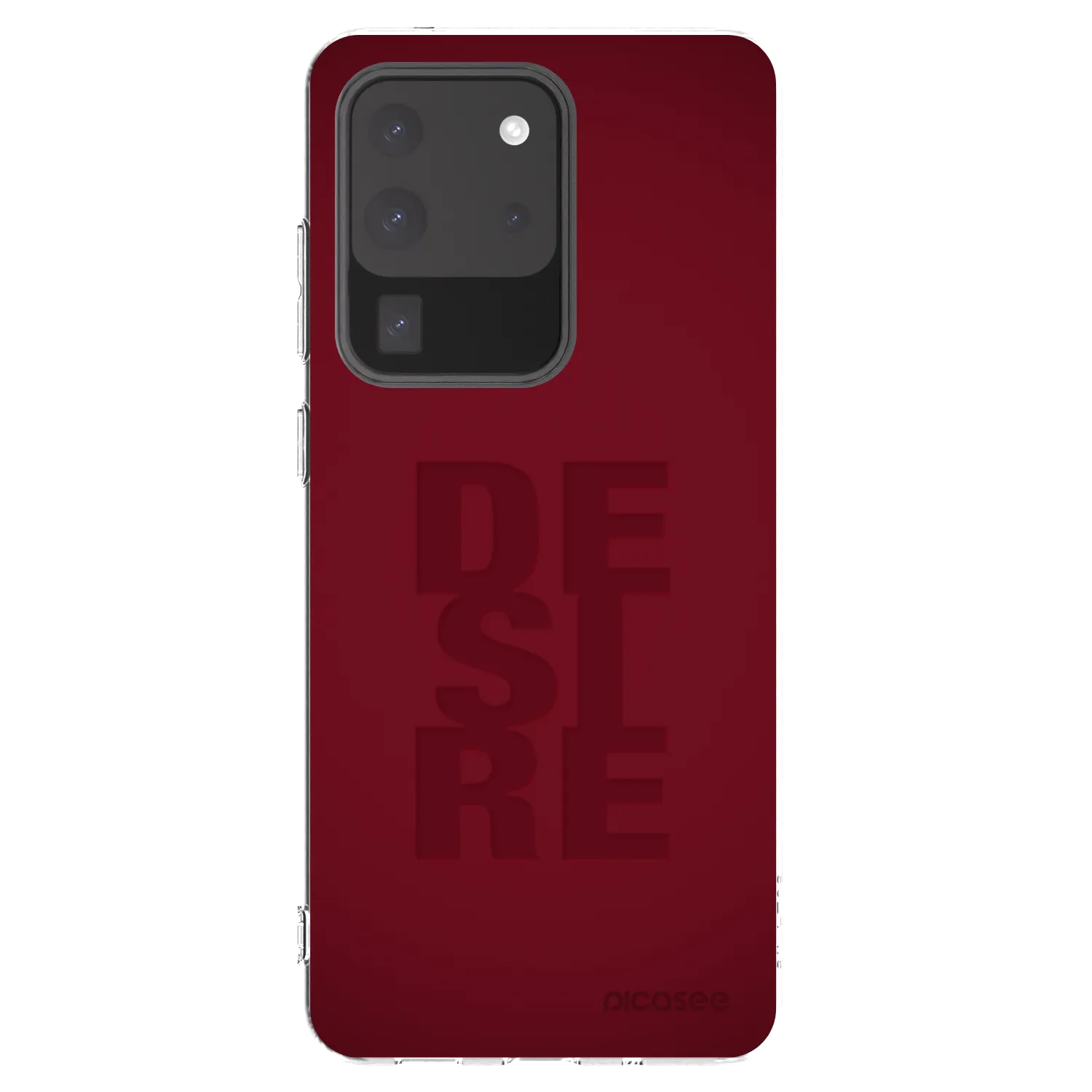 Picasee silikónový prehľadný obal pre Samsung Galaxy S20 Ultra 5G G988F - Desire