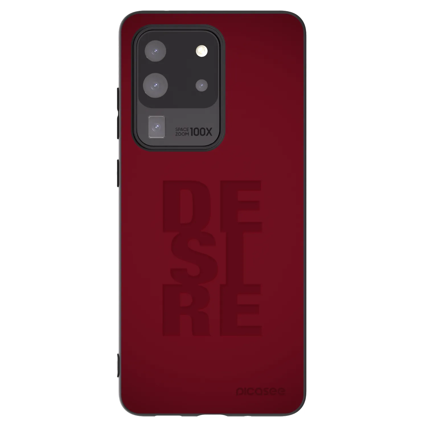 Picasee silikónový čierny obal pre Samsung Galaxy S20 Ultra 5G G988F - Desire