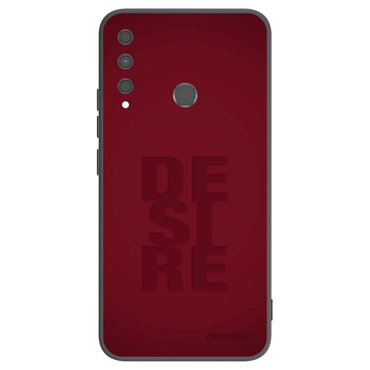Picasee silikónový čierny obal pre Huawei P40 Lite E - Desire