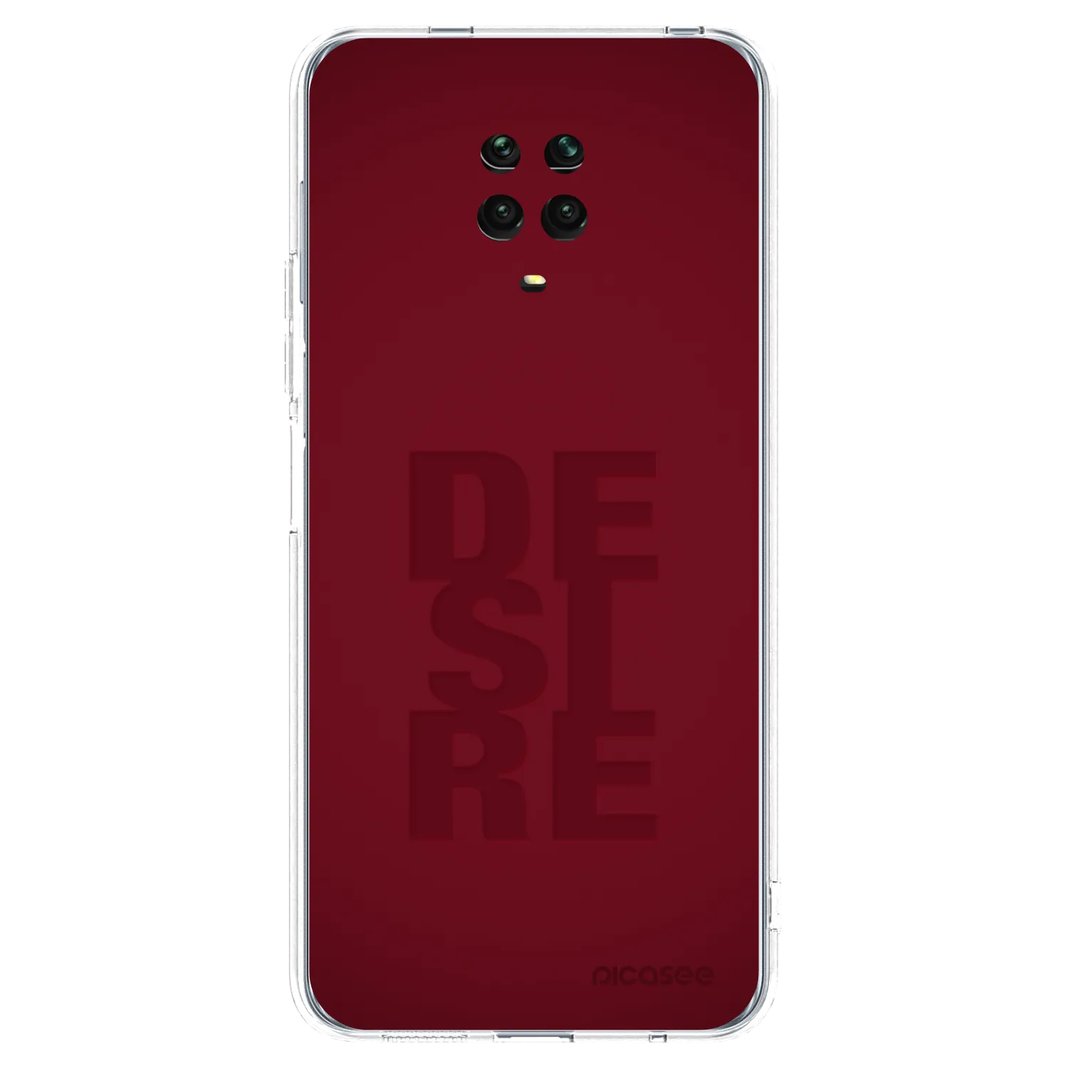 Silikónový prehľadný obal pre Xiaomi Redmi Note 9 Pro - Desire