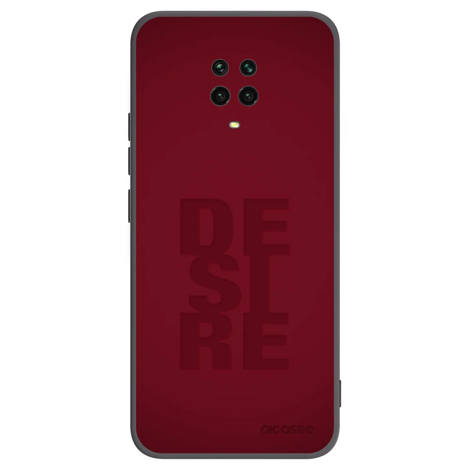 Silikónový čierny obal pre Xiaomi Redmi Note 9 Pro - Desire