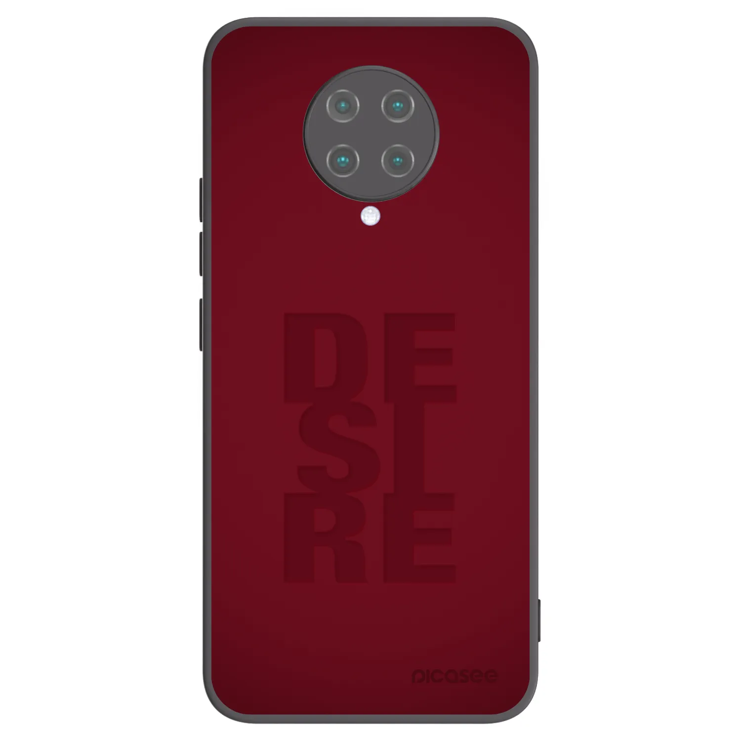 Picasee silikónový čierny obal pre Xiaomi Poco F2 Pro - Desire