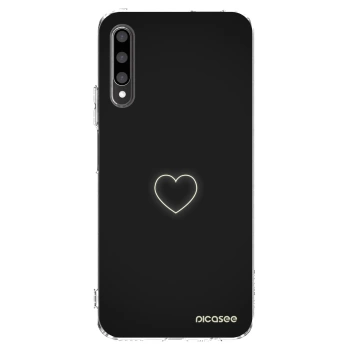 Picasee silikónový prehľadný obal pre Honor 9X Pro - Heart