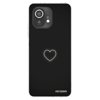 Picasee silikónový prehľadný obal pre Xiaomi Mi 11 - Heart