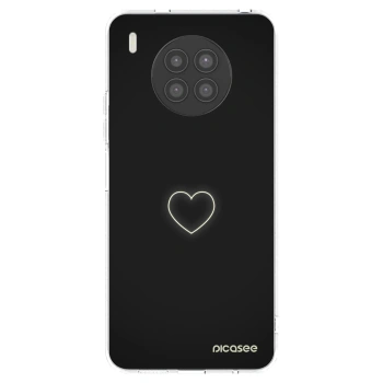 Picasee silikónový prehľadný obal pre Huawei Nova 8i - Heart