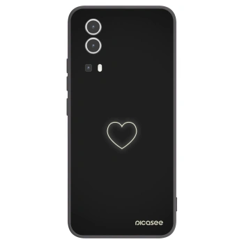 Picasee silikónový čierny obal pre Vivo Y72 5G - Heart