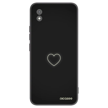 Picasee silikónový čierny obal pre Realme C11 (2021) - Heart