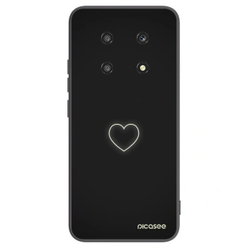 Picasee silikónový čierny obal pre Honor Magic4 Lite 5G - Heart