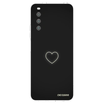 Picasee silikónový prehľadný obal pre Sony Xperia 10 IV 5G - Heart