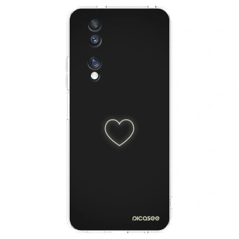 Picasee silikónový prehľadný obal pre Honor 70 - Heart